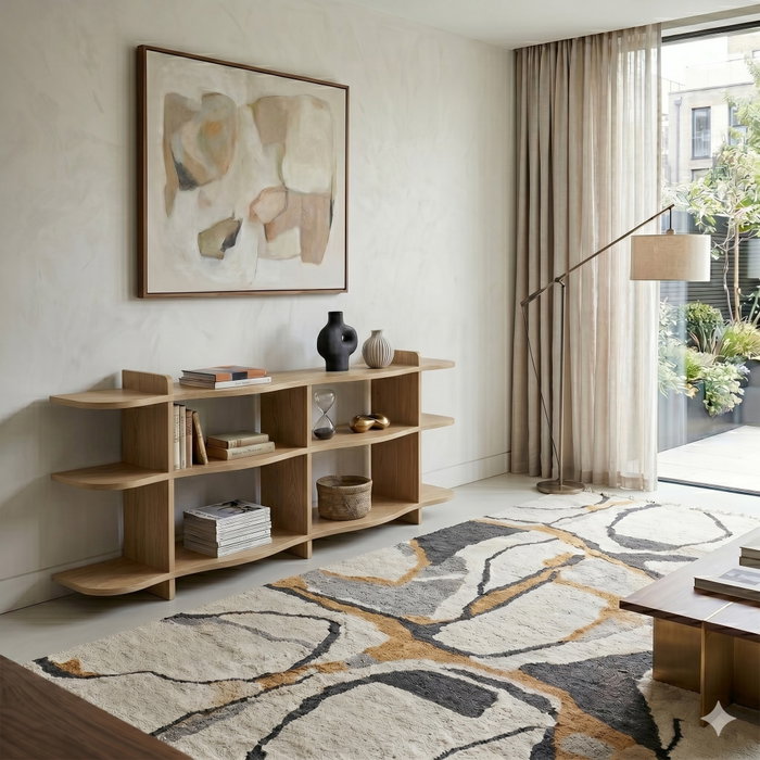 Hanah Home Flusso - Sapphire Oak